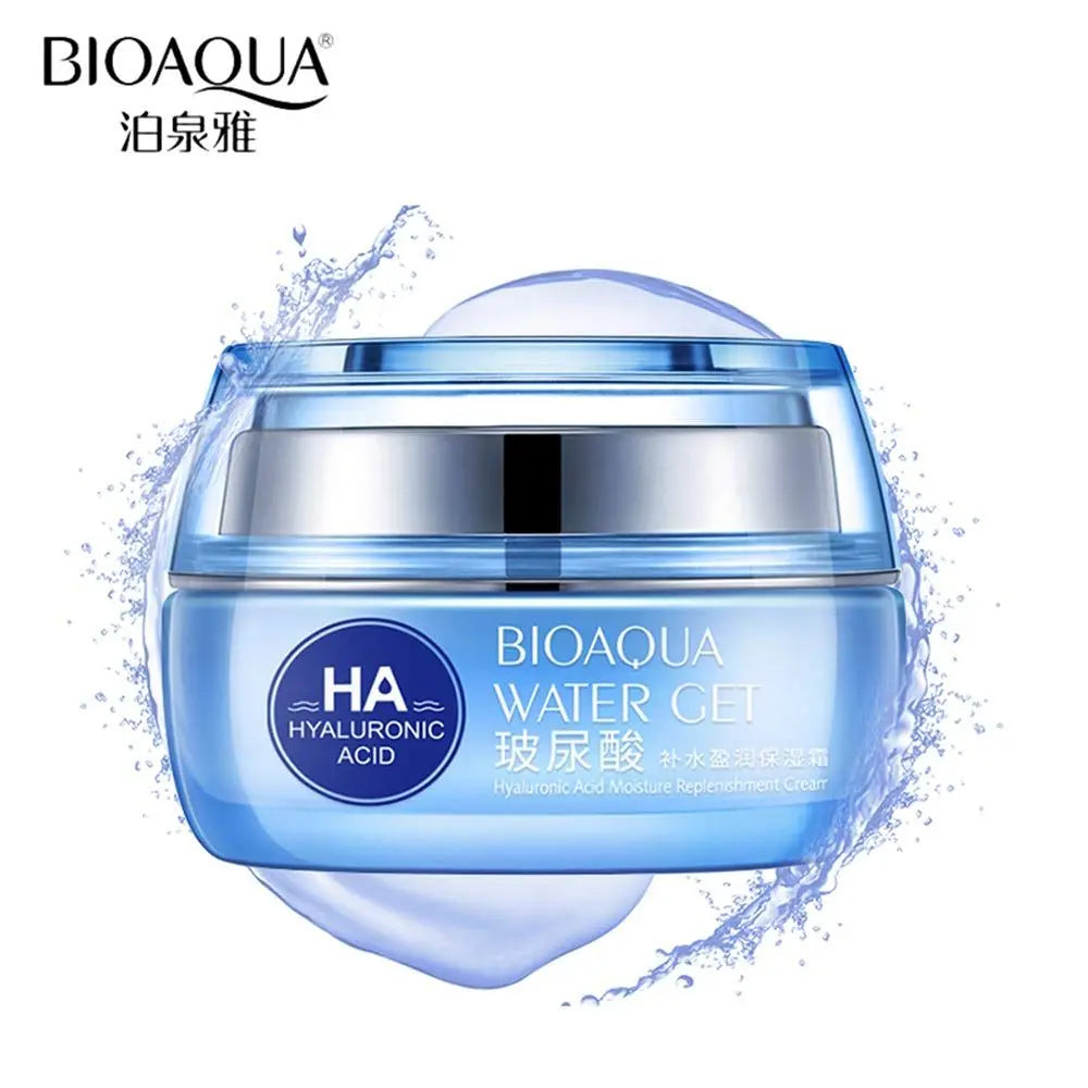 Crema Facial Hidratante Anti-Edad con Ácido Hialurónico Bioaqua Biotez 50g