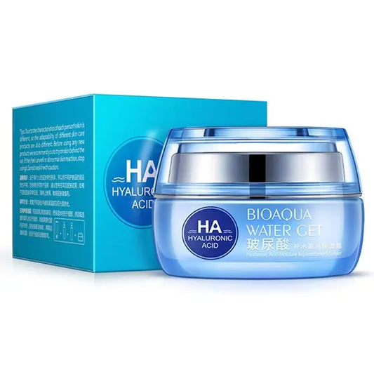 Crema Facial Hidratante Anti-Edad con Ácido Hialurónico Bioaqua Biotez 50g