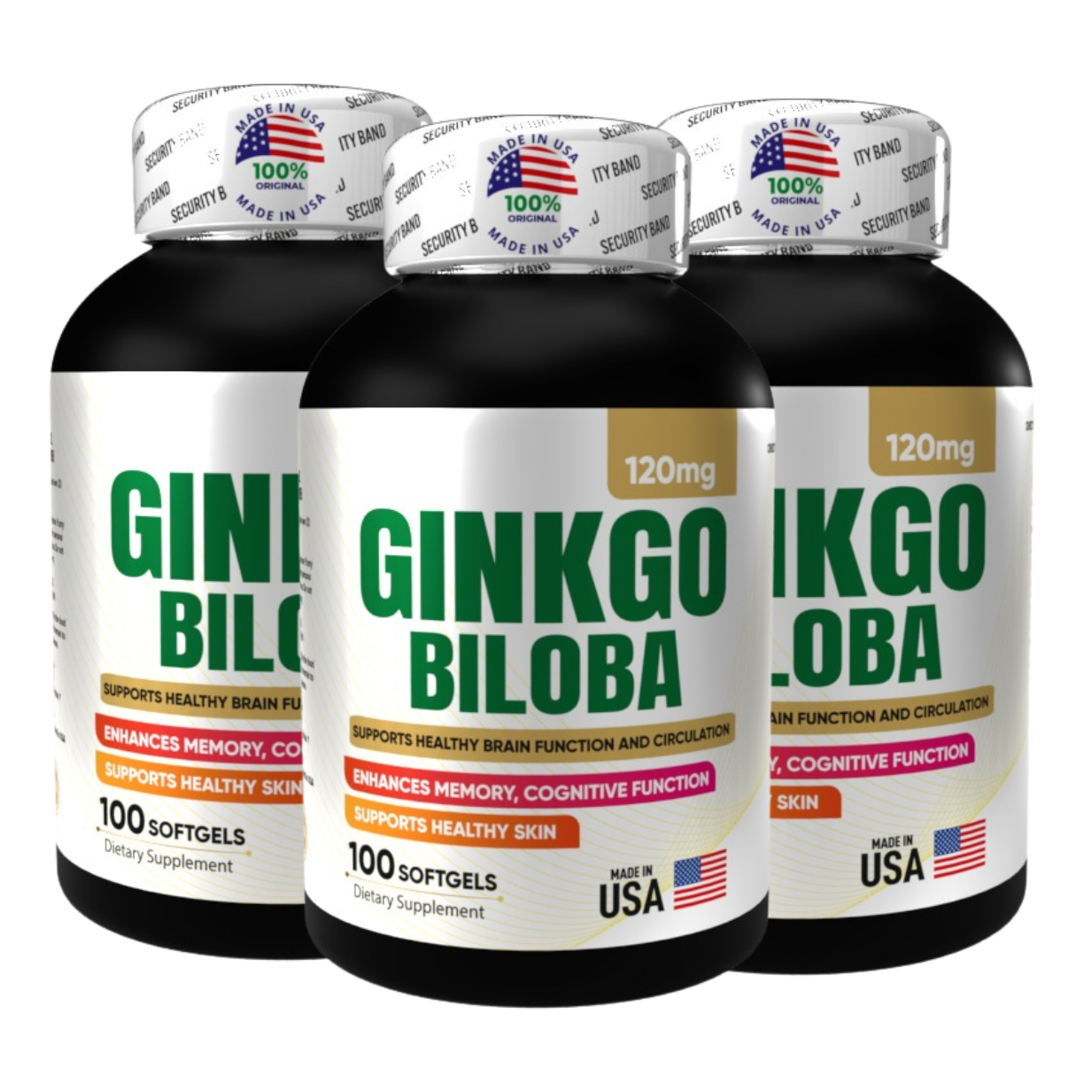 Ginkgo Biloba COMBO x3 Und