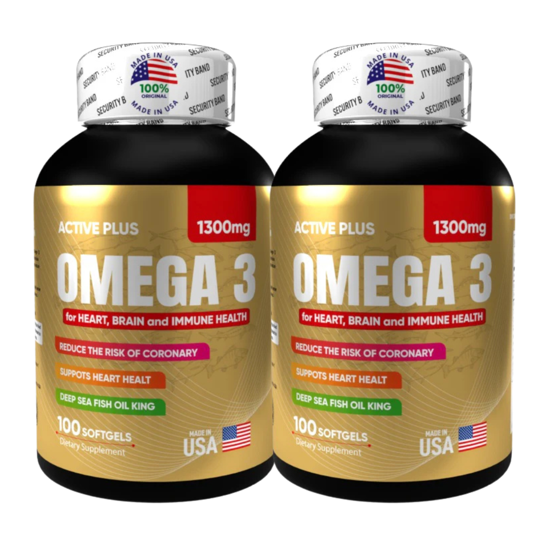 Omega 3 Active Plus COMBO x2 Und