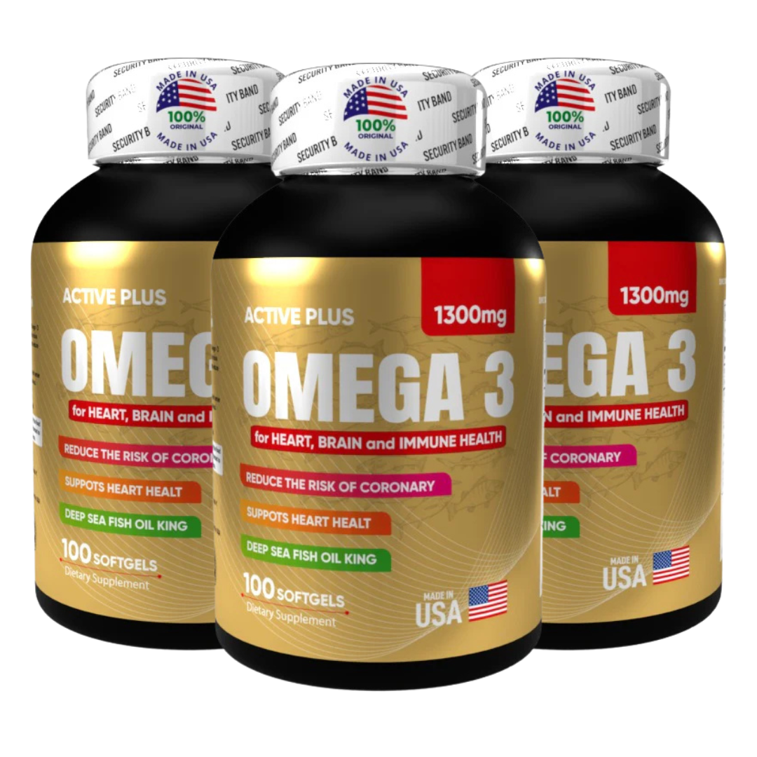 Omega 3 Active Plus COMBO x3 Und